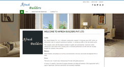 Desktop Screenshot of afreshbuilders.com